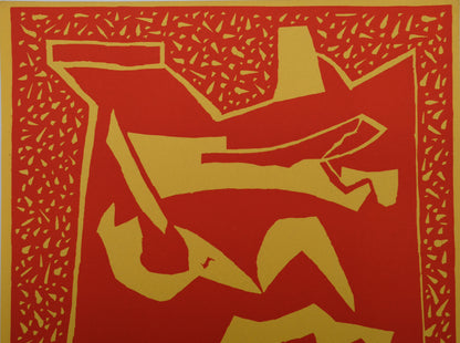 Alberto MAGNELLI : Trois nus - Gravure originale
