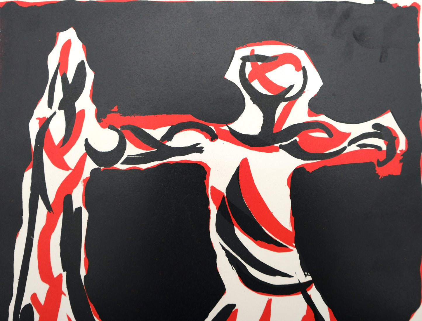 Marino MARINI : Cavalier - Lithographie originale