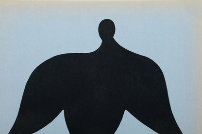Jean ARP : Homme oiseau - Pochoir