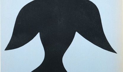 Jean ARP : Homme oiseau - Pochoir