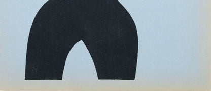 Jean ARP : Homme oiseau - Pochoir