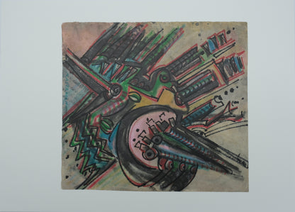 Umberto MASTROIANNI : La nocturne des destins - Lithographie