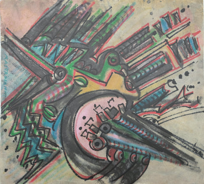Umberto MASTROIANNI : La nocturne des destins - Lithographie