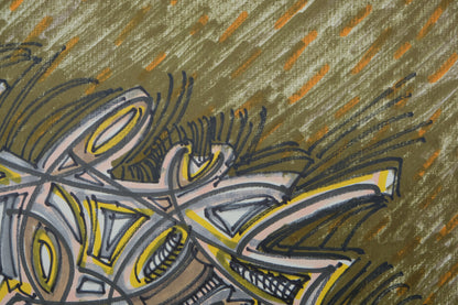 Umberto MASTROIANNI : Verseau - Lithographie signée