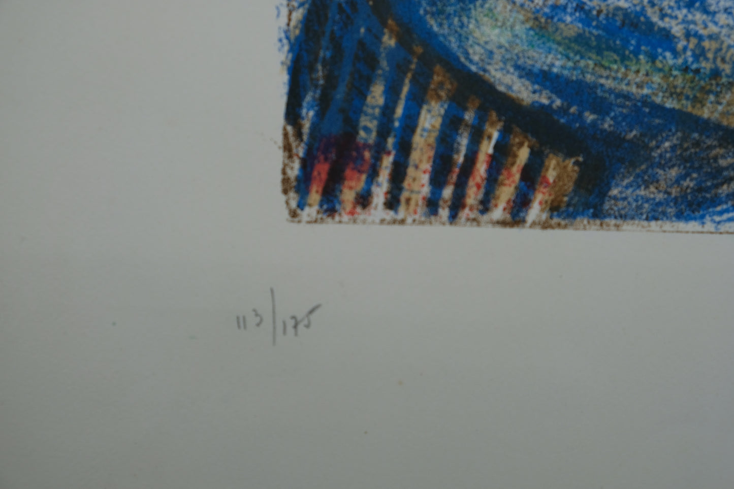 François DESNOYER : Le portrait de Suza - Lithographie originale signée