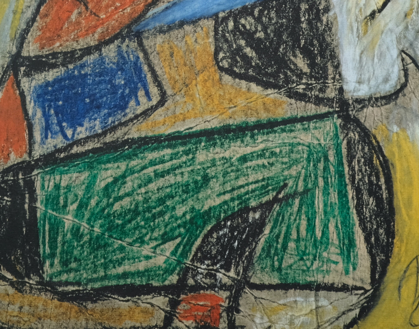 Joan MIRO : Femme surréaliste - Lithographie signée