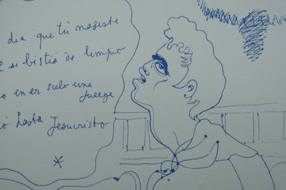 Jean COCTEAU : Gitans et corridas - Lithographie signée