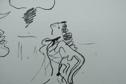 Jean COCTEAU : Carmen - Lithographie signée