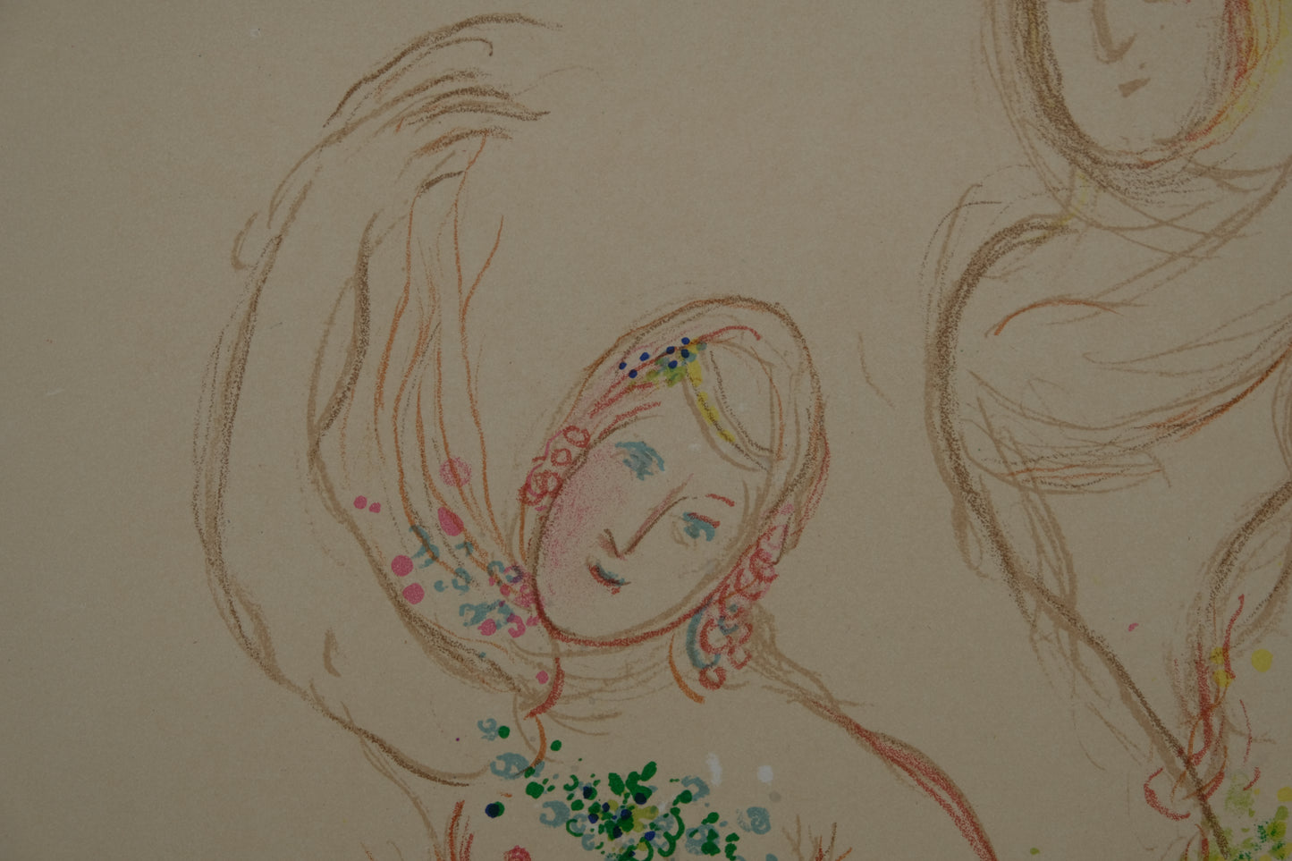 Marc CHAGALL : Le ballet de Daphnis et Chloé - Lithographie originale