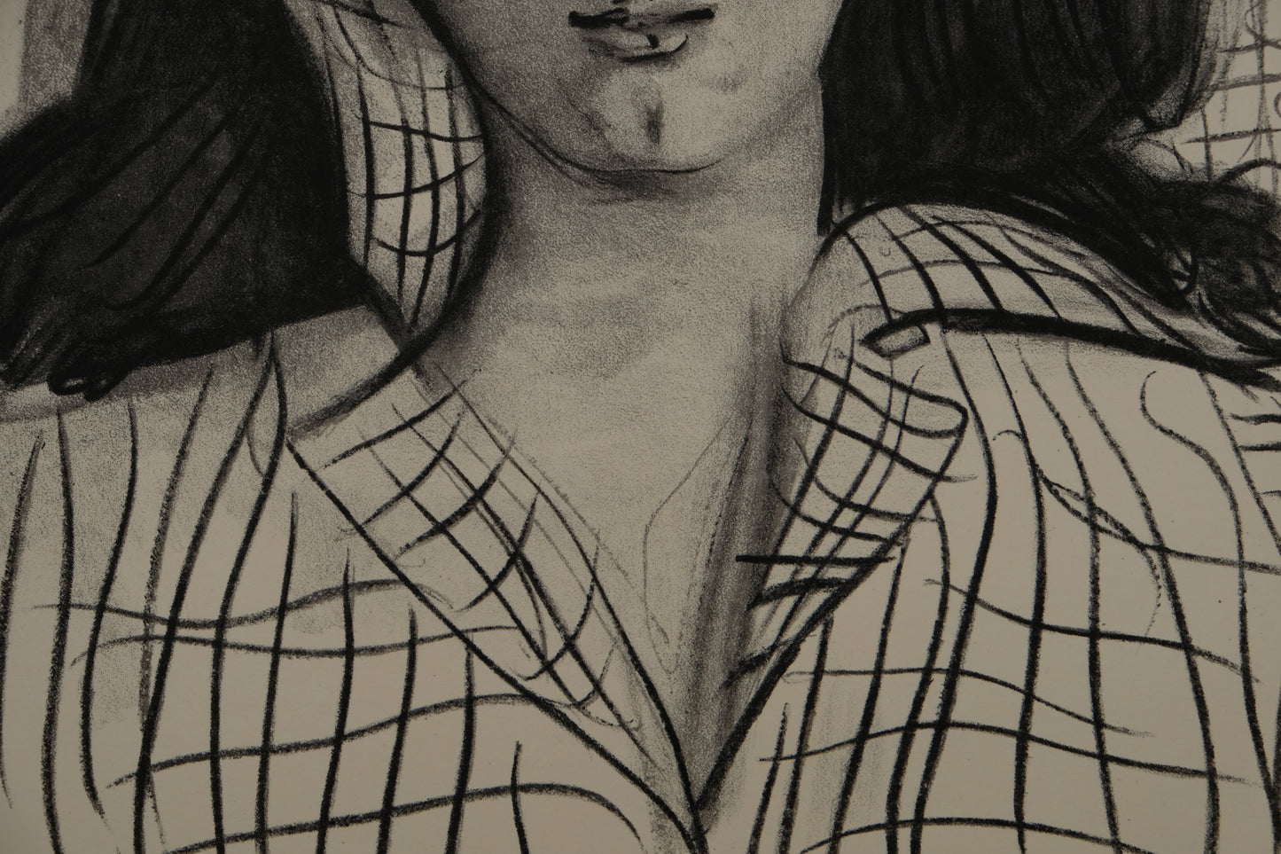 Pablo PICASSO : Portrait de Jacqueline - Lithographie signée
