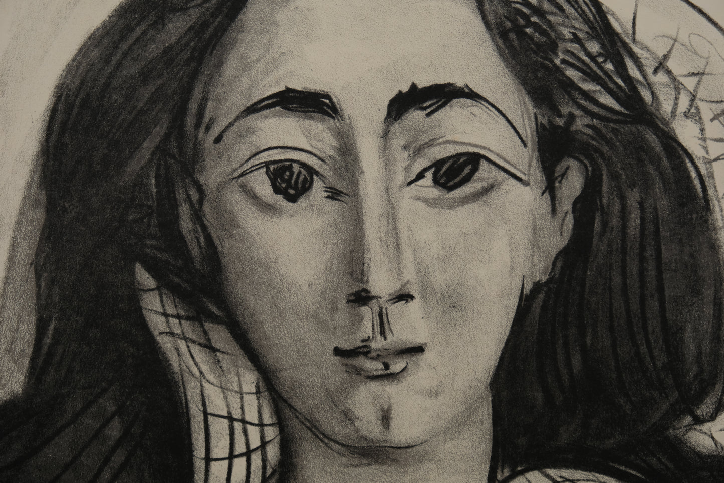 Pablo PICASSO : Portrait de Jacqueline - Lithographie signée