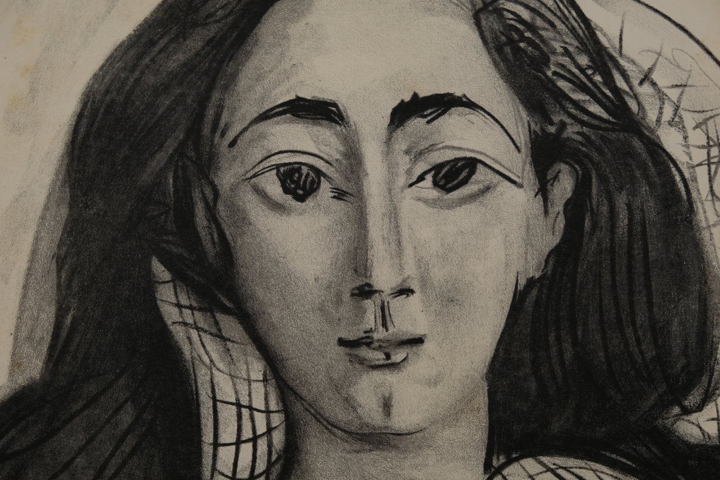 Pablo PICASSO : Portrait de Jacqueline - Lithographie signée