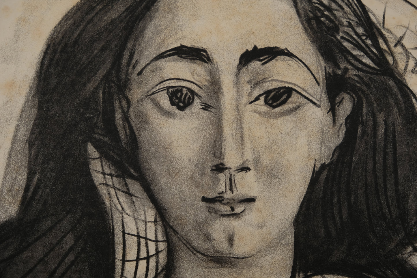 Pablo PICASSO : Portrait de Jacqueline - Lithographie signée