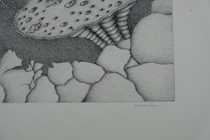 Gochka CHAREWICZ : Harmonia - Lithographie originale signée