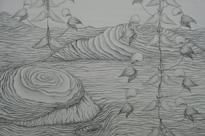 Gochka CHAREWICZ : Fleurs en cloche  - Lithographie originale signée