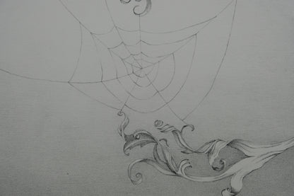 Gochka CHAREWICZ : Toile d'araignée  - Lithographie originale signée