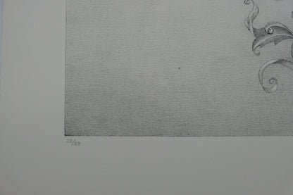 Gochka CHAREWICZ : Toile d'araignée  - Lithographie originale signée