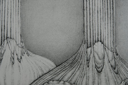 Gochka CHAREWICZ : Terre arride  - Lithographie originale signée