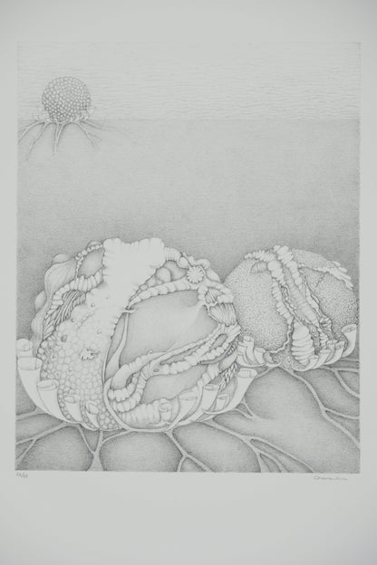 Gochka CHAREWICZ : L'union - Lithographie originale signée