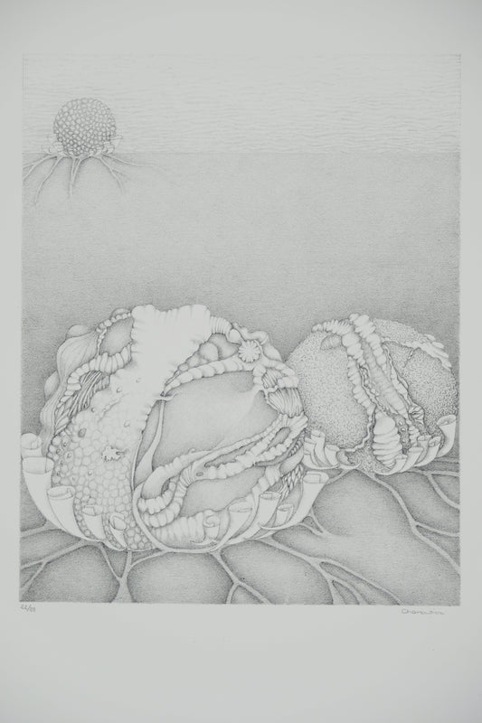 Gochka CHAREWICZ : L'union - Lithographie originale signée