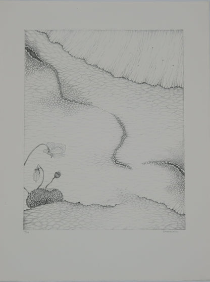 Gochka CHAREWICZ : Le sentier - Lithographie originale signée