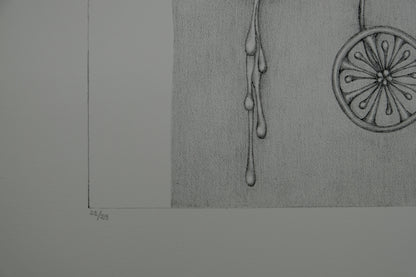 Gochka CHAREWICZ : La sève - Lithographie originale signée