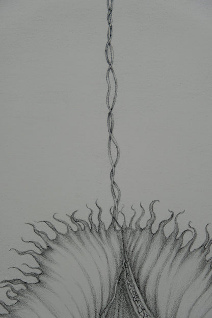 Gochka CHAREWICZ : La fleur éclose- Lithographie originale signée