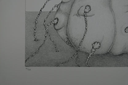 Gochka CHAREWICZ : L'éclosion - Lithographie originale signée
