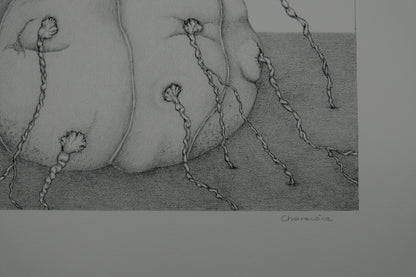 Gochka CHAREWICZ : L'éclosion - Lithographie originale signée