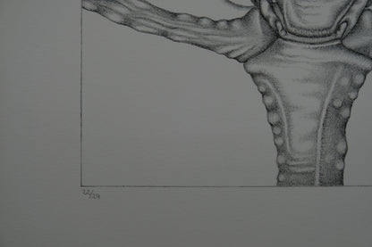 Gochka CHAREWICZ : La bulle - Lithographie originale signée