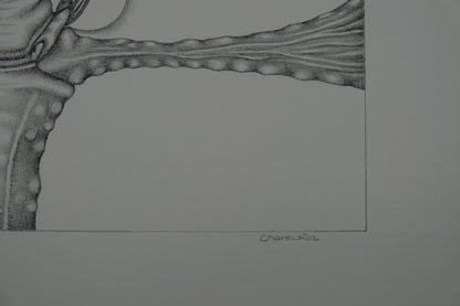 Gochka CHAREWICZ : La bulle - Lithographie originale signée