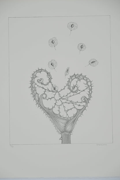 Gochka CHAREWICZ : Naissance  - Lithographie originale signée