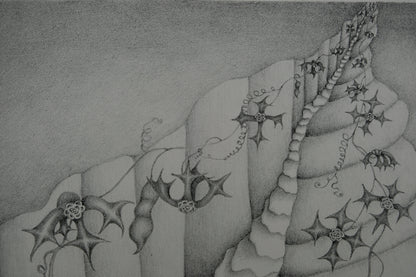 Gochka CHAREWICZ : Le chemin - Lithographie originale signée