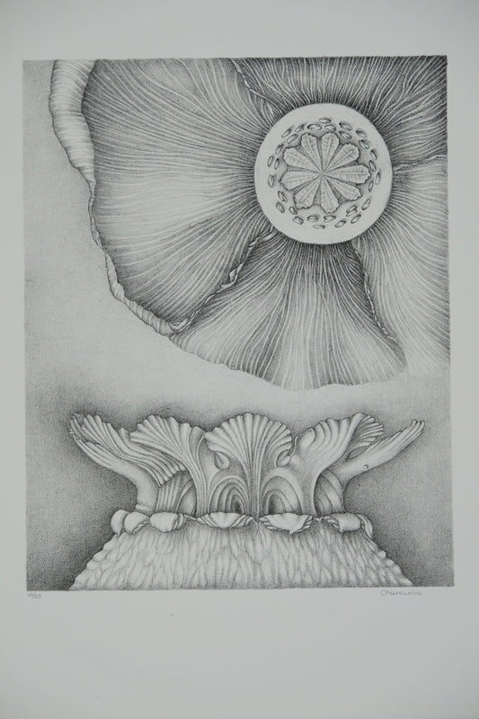 Gochka CHAREWICZ : L'épanouissement - Lithographie originale signée