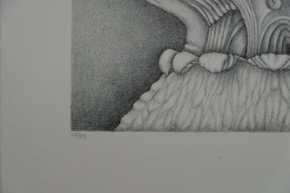 Gochka CHAREWICZ : L'épanouissement - Lithographie originale signée