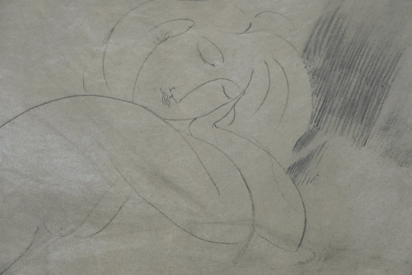 Amedeo MODIGLIANI : Nu allongé - Lithographie signée