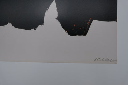 Pierre SOULAGES : Lithographie n°22 - Affiche originale signée