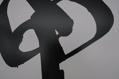 Pierre SOULAGES : Sérigraphie n°1 - Affiche originale signée