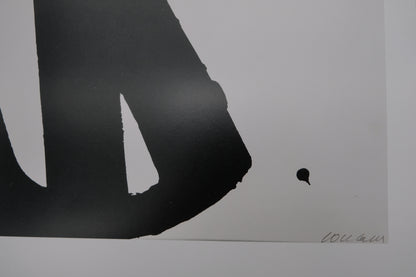 Pierre SOULAGES : Sérigraphie n°1 - Affiche originale signée