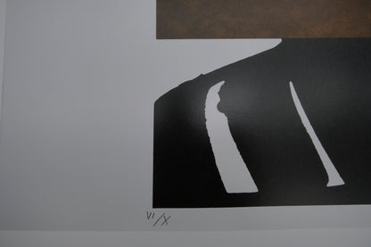 Pierre SOULAGES : Lithographie n°43 - Affiche originale signée