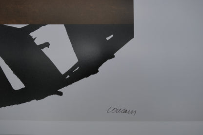 Pierre SOULAGES : Lithographie n°43 - Affiche originale signée