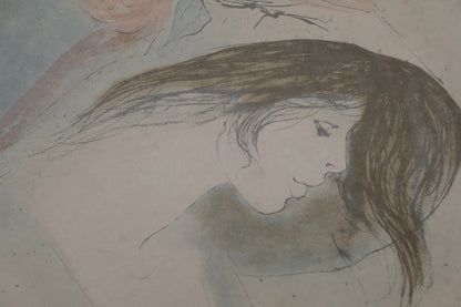 Bernard CHAROY : Aurélie - Lithographie originale signée et dédicacée