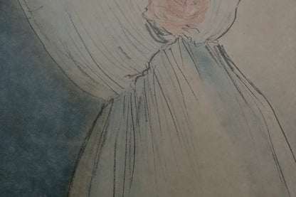 Bernard CHAROY : Aurélie - Lithographie originale signée et dédicacée