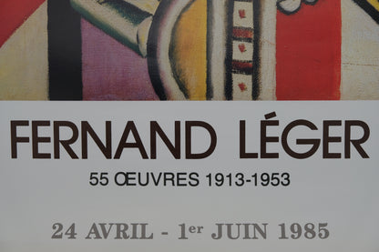 Fernand LEGER : Machine cubiste - Affiche originale