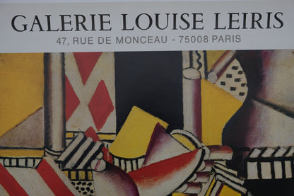Fernand LEGER : Machine cubiste - Affiche originale