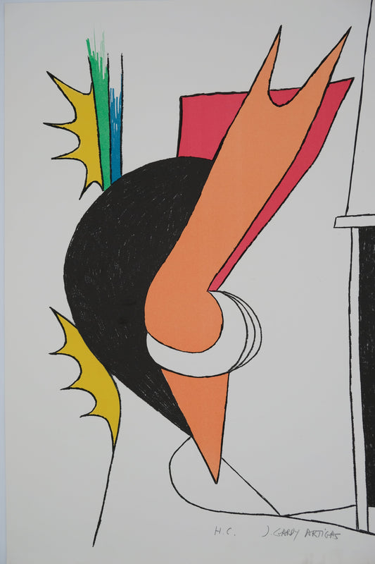 Joan GARDY ARTIGAS : Bracelet d'ivoire - Lithographie originale signée