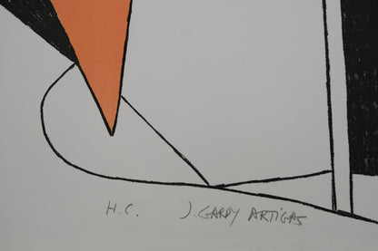 Joan GARDY ARTIGAS : Bracelet d'ivoire - Lithographie originale signée