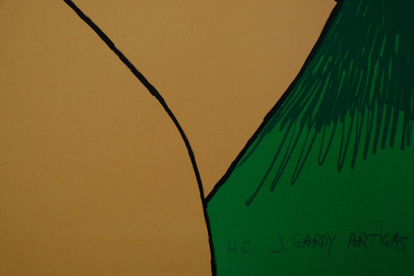Joan GARDY ARTIGAS : Ostie - Lithographie originale signée