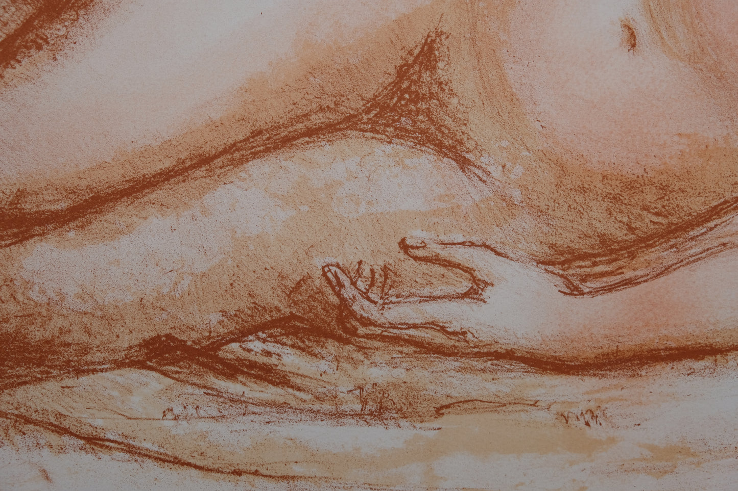 Guily JOFFRIN : Nu allongé - Lithographie originale signée