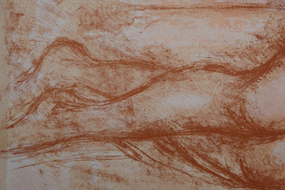 Guily JOFFRIN : Nu allongé - Lithographie originale signée